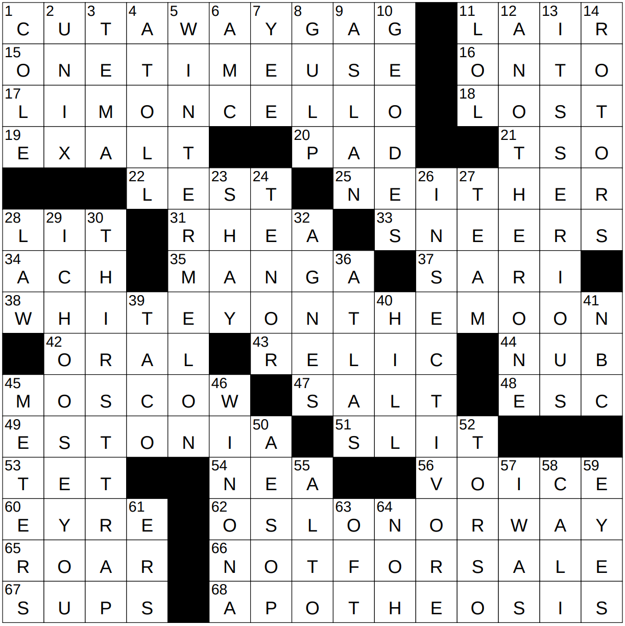 0428 23 NY Times Crossword 28 Apr 23 Friday NYXCrossword