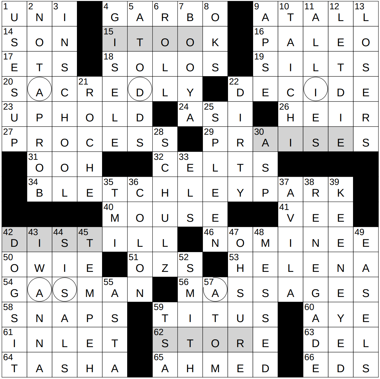 0608 23 NY Times Crossword 8 Jun 23 Thursday NYXCrossword