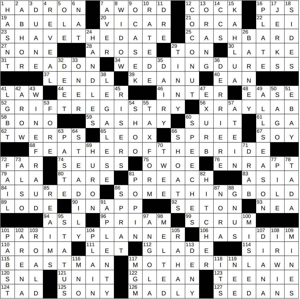0622 25 NY Times Crossword 22 Jun 25 Sunday NYXCrossword 0622 25 NY Times Crossword 22 Jun 25 Sunday NYXCrossword