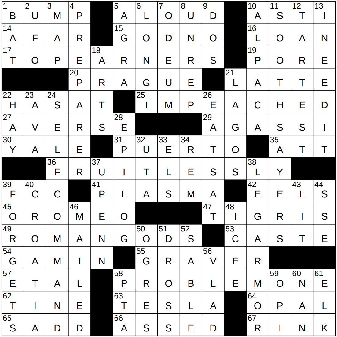 crossword clue for check