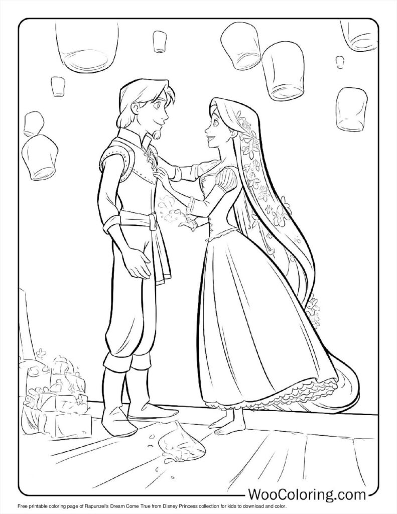 100 Disney Princess Coloring Pages Free PDF To Print Woo Coloring