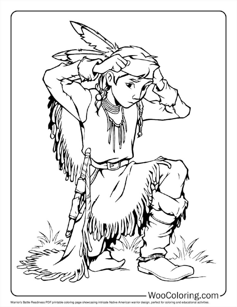 100 Native American Coloring Pages Free PDF To Print Woo Coloring