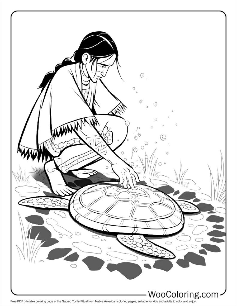 100 Native American Coloring Pages Free PDF To Print Woo Coloring