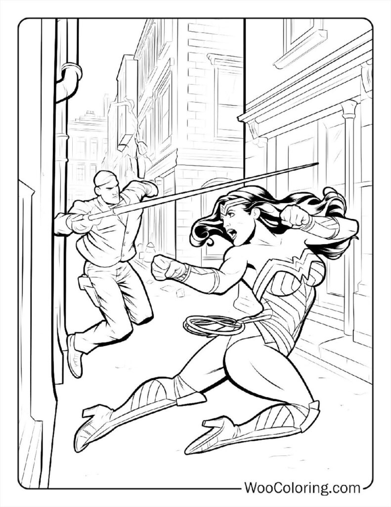 100 Wonder Woman Coloring Pages Free PDF To Print Woo Coloring