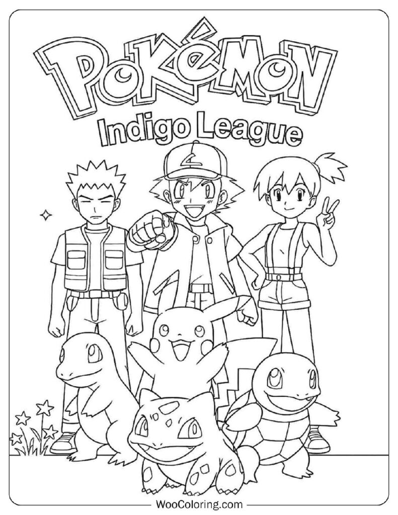110 Pokemon Coloring Pages Free PDF To Print Woo Coloring