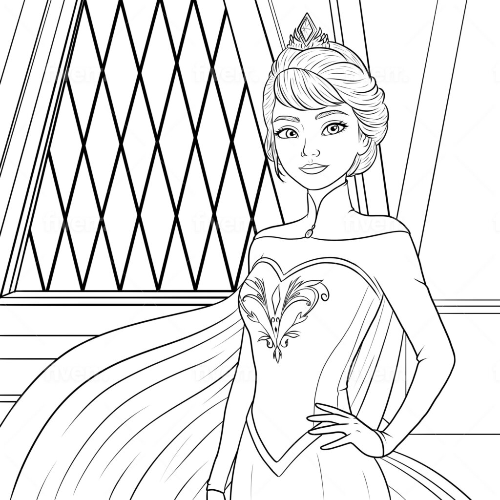 12 Elsa Coloring Pages For Little Frozen Fans TheToyZone 12 Elsa Coloring Pages For Little Frozen Fans TheToyZone