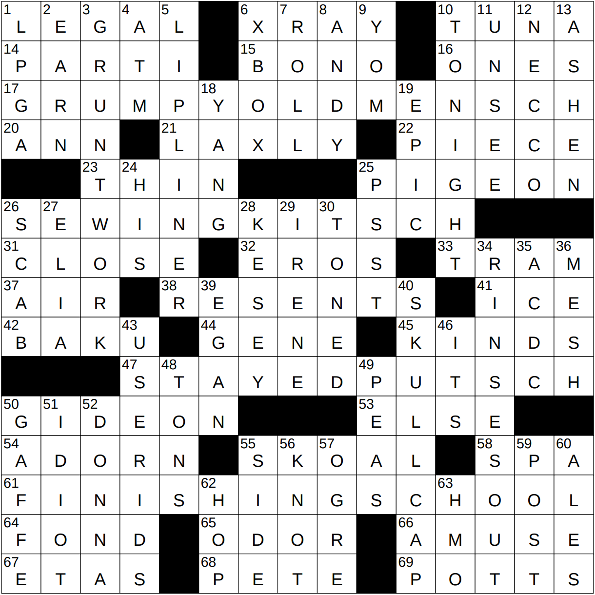 1212 23 NY Times Crossword 12 Dec 23 Tuesday NYXCrossword