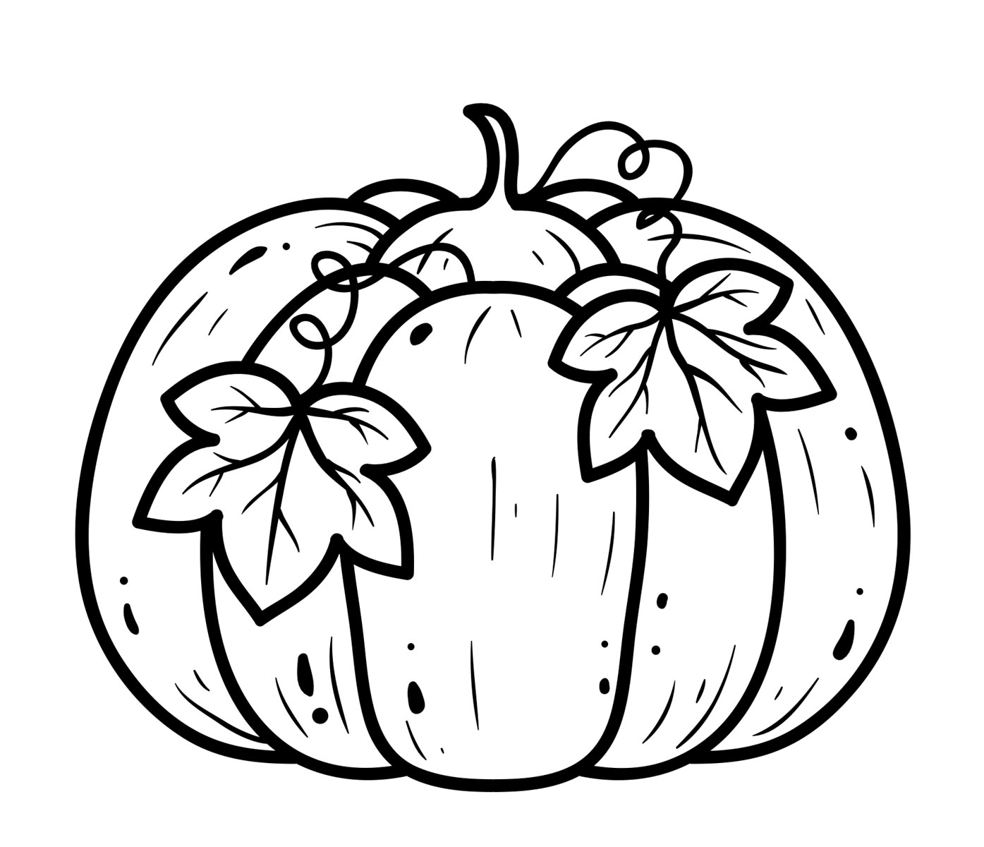 14 FREE Printable Pumpkin Coloring Pages