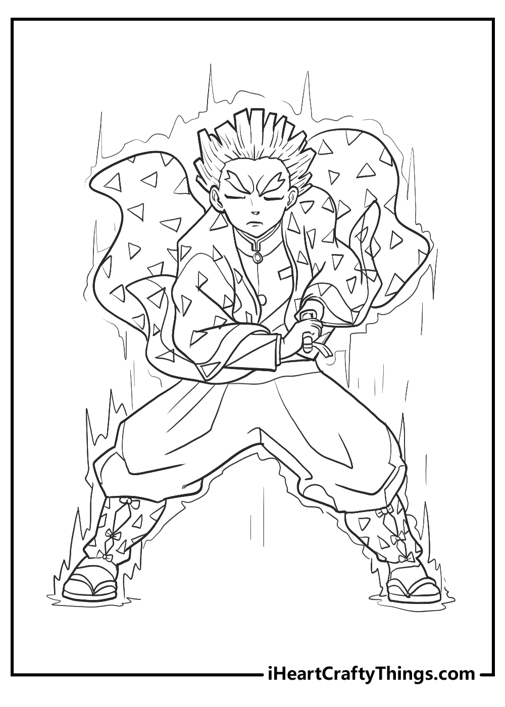 15 Demon Slayer Coloring Pages Free Printable PDFs 