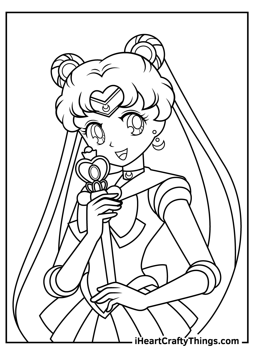 15 Sailor Moon Coloring Pages 100 Free Printables 15 Sailor Moon Coloring Pages 100 Free Printables