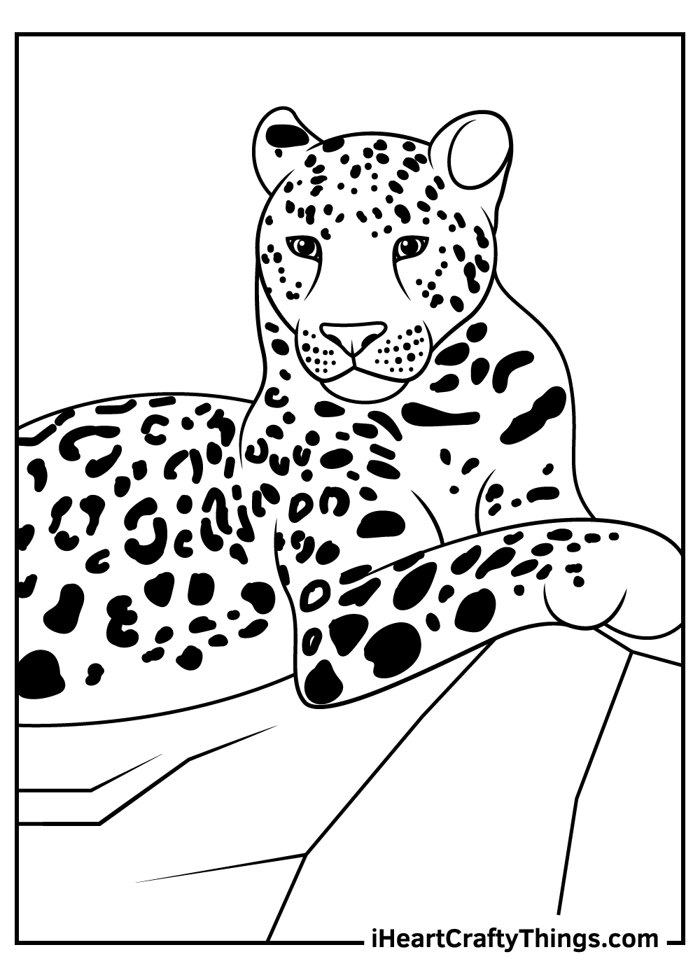19 Leopard Coloring Pages 100 Free Printables 