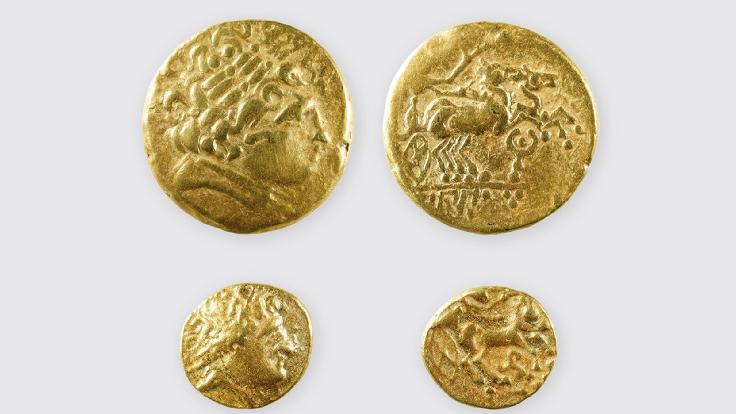 2 300 year old Celtic Gold Coins Found In Swiss Bog Live Science