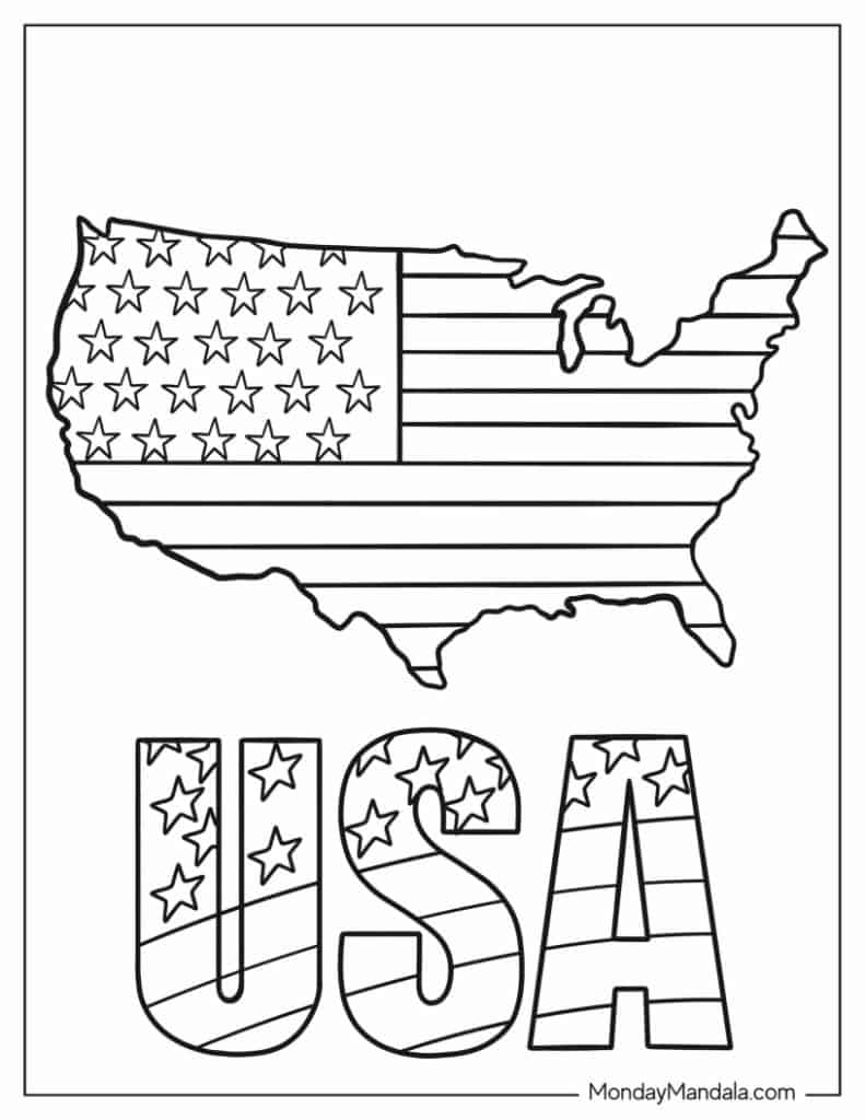 20 American Flag Coloring Pages Free PDF Printables 20 American Flag Coloring Pages Free PDF Printables