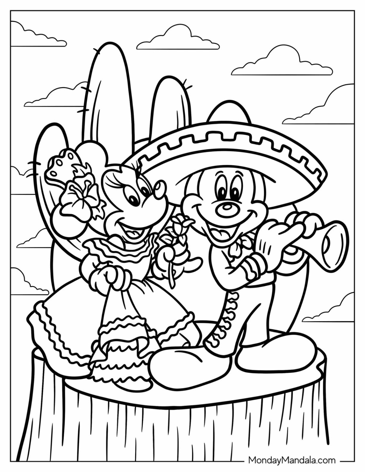 20 Cinco De Mayo Coloring Pages Free PDF Printables 