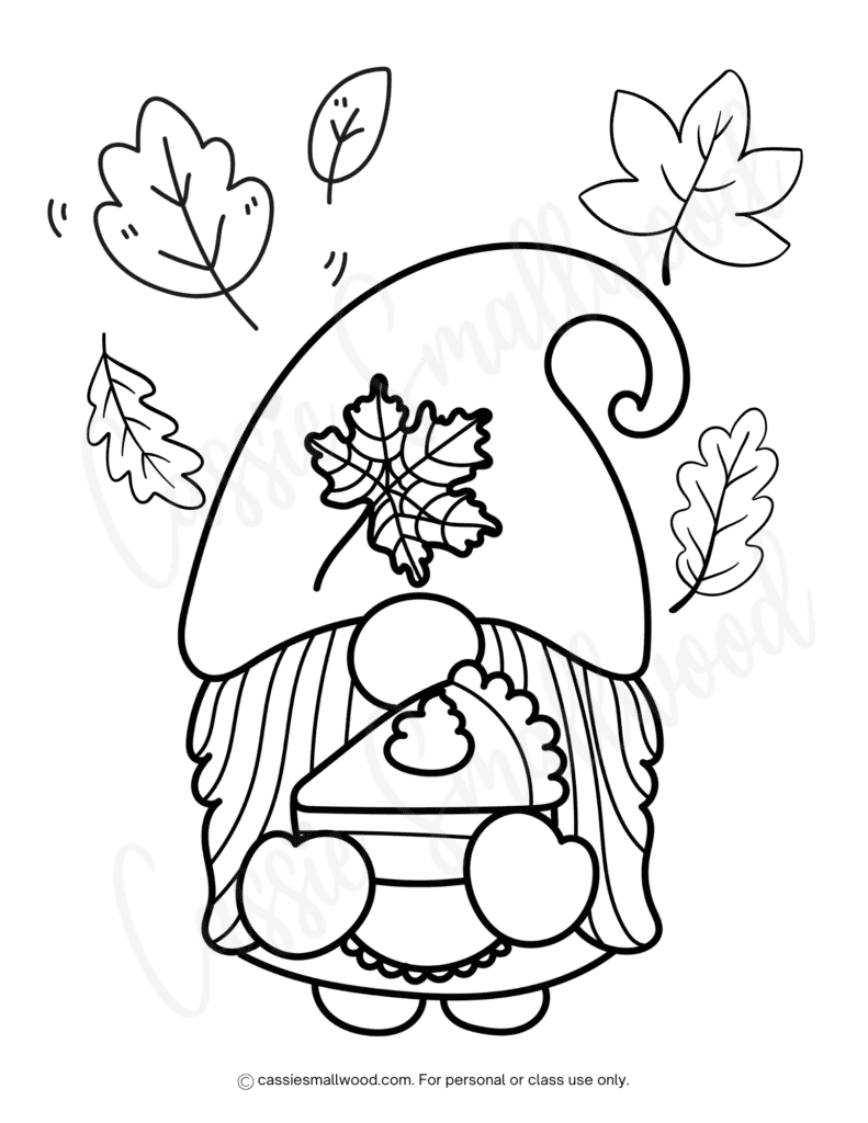 20 CUTE Gnome Coloring Pages Cassie Smallwood 20 CUTE Gnome Coloring Pages Cassie Smallwood