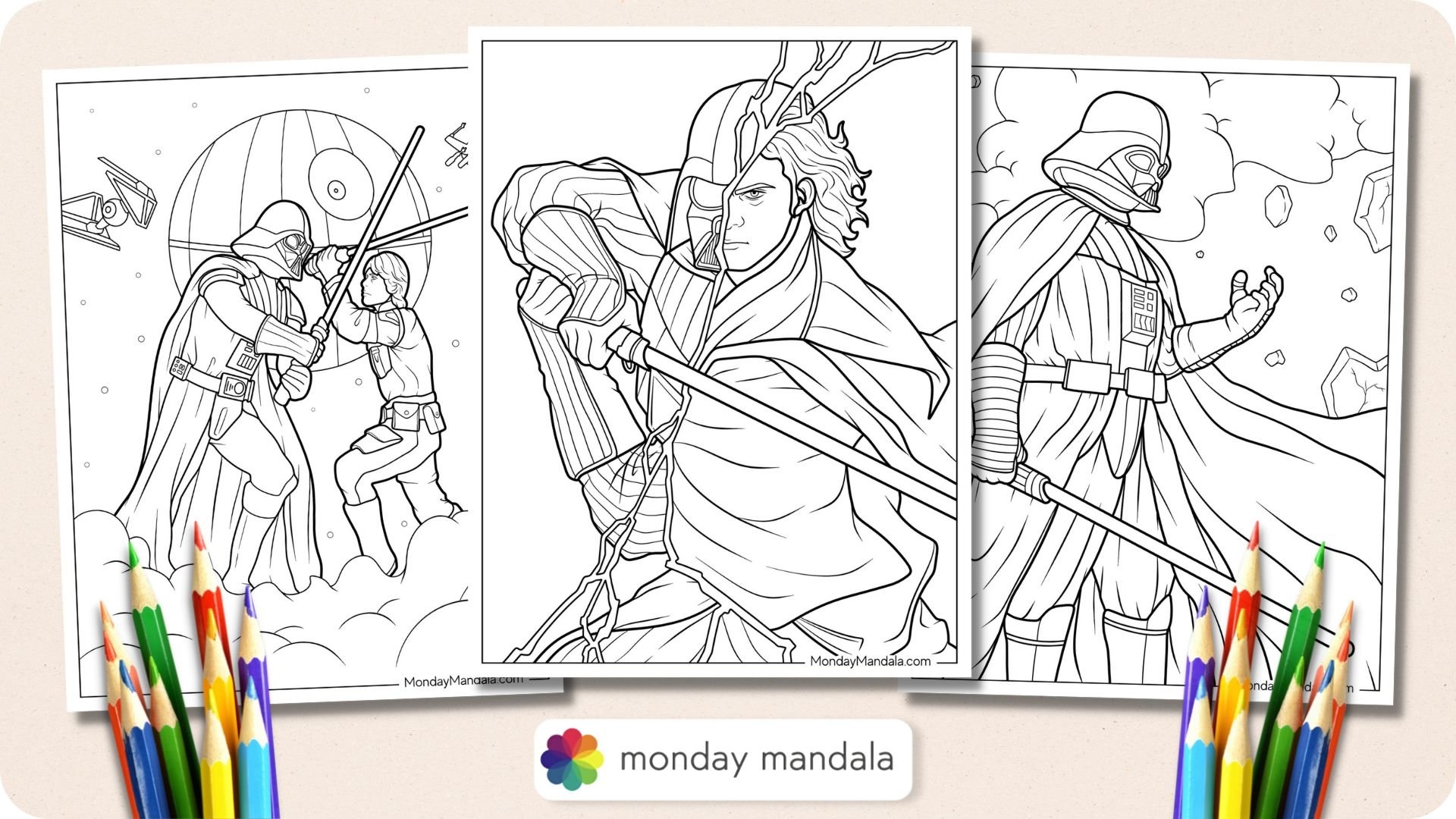 20 Darth Vader Coloring Pages Free PDF Printables 