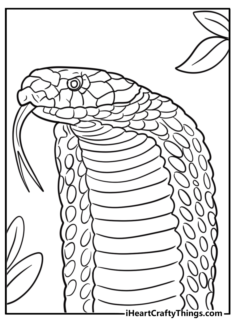 20 Free Cobra Coloring Pages For Kids