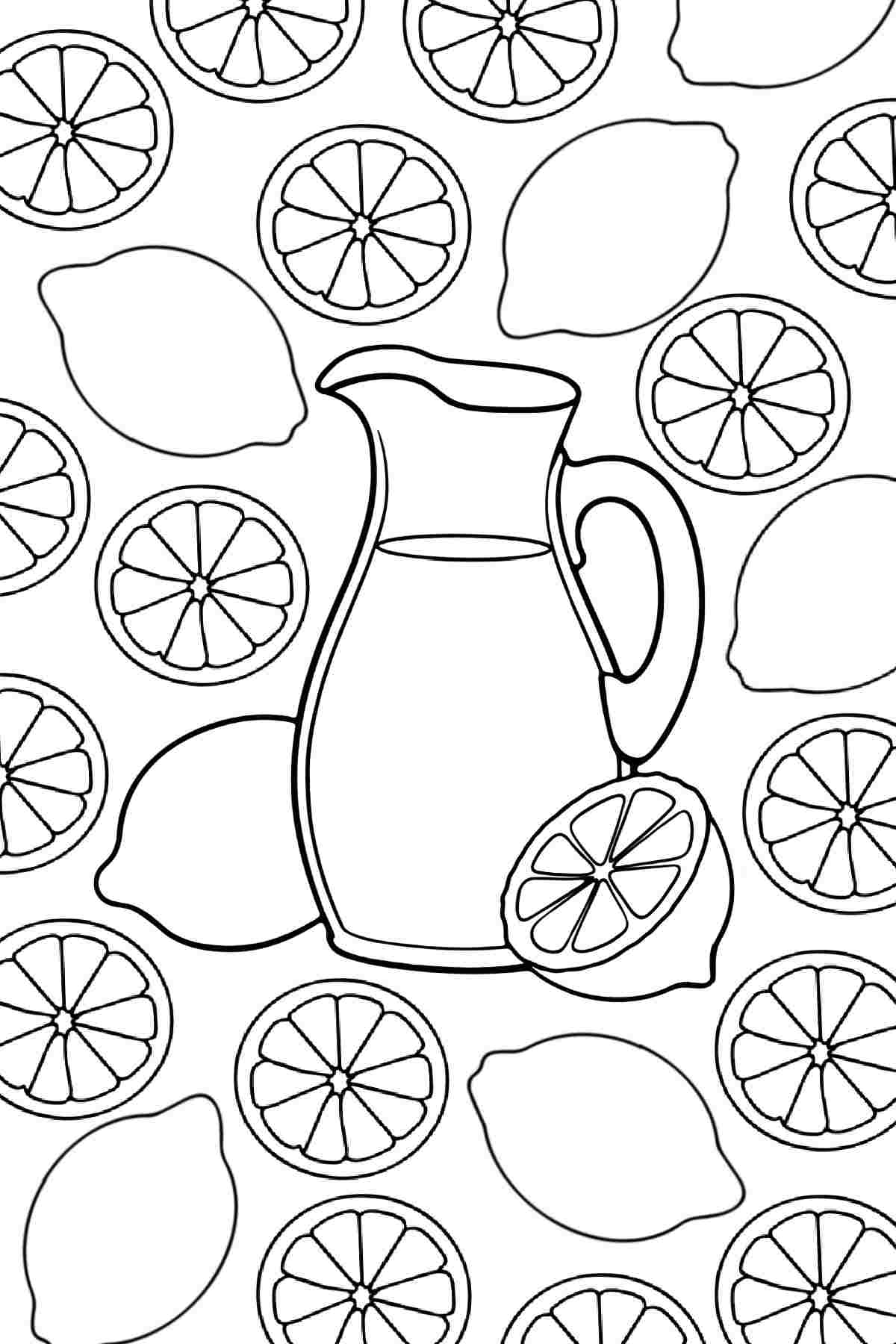 summer free coloring pages