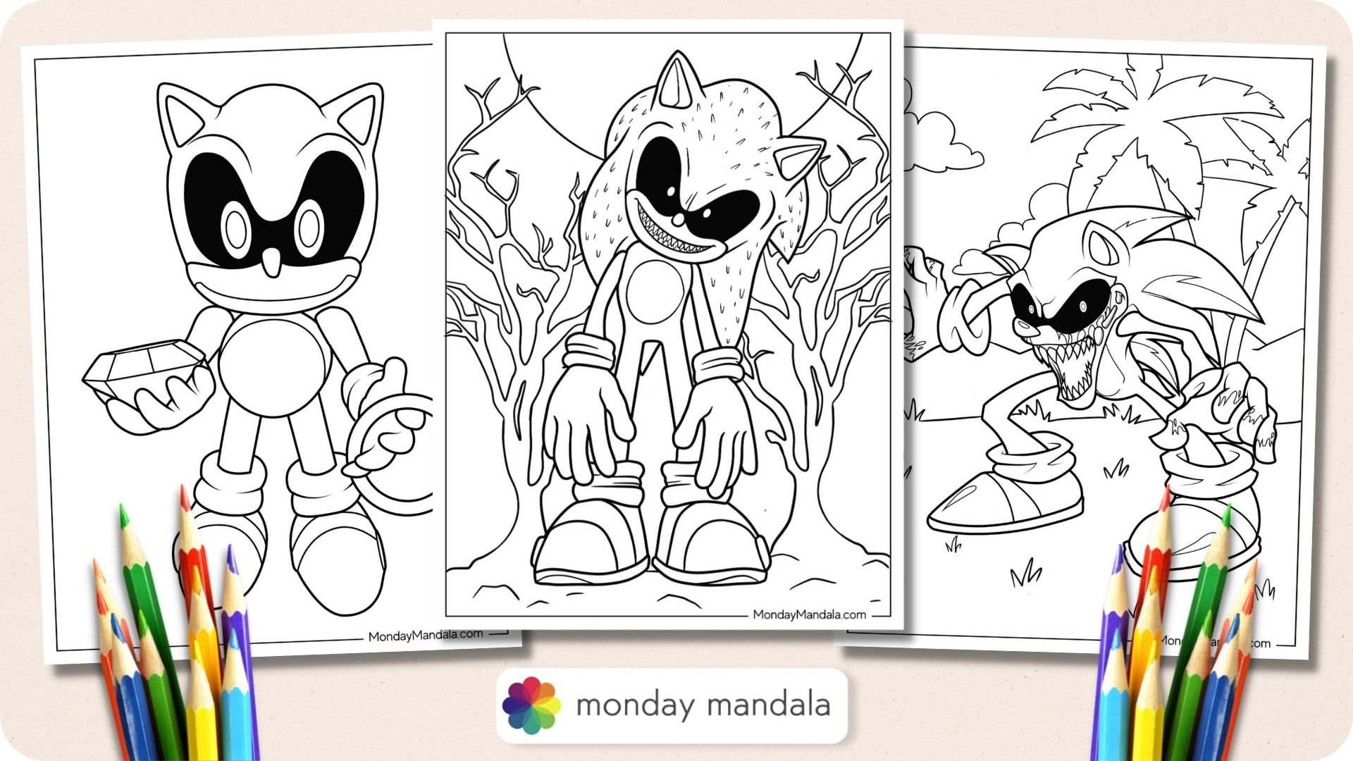 20 Sonic Exe Coloring Pages Free PDF Printables 20 Sonic Exe Coloring Pages Free PDF Printables