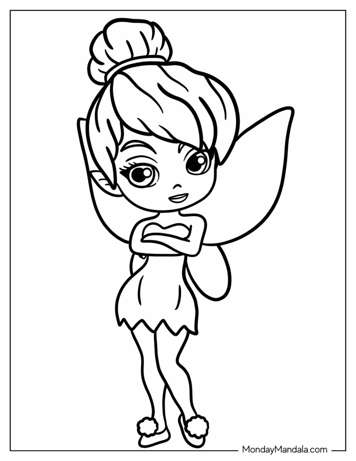 20 Tinker Bell Coloring Pages Free PDF Printables 