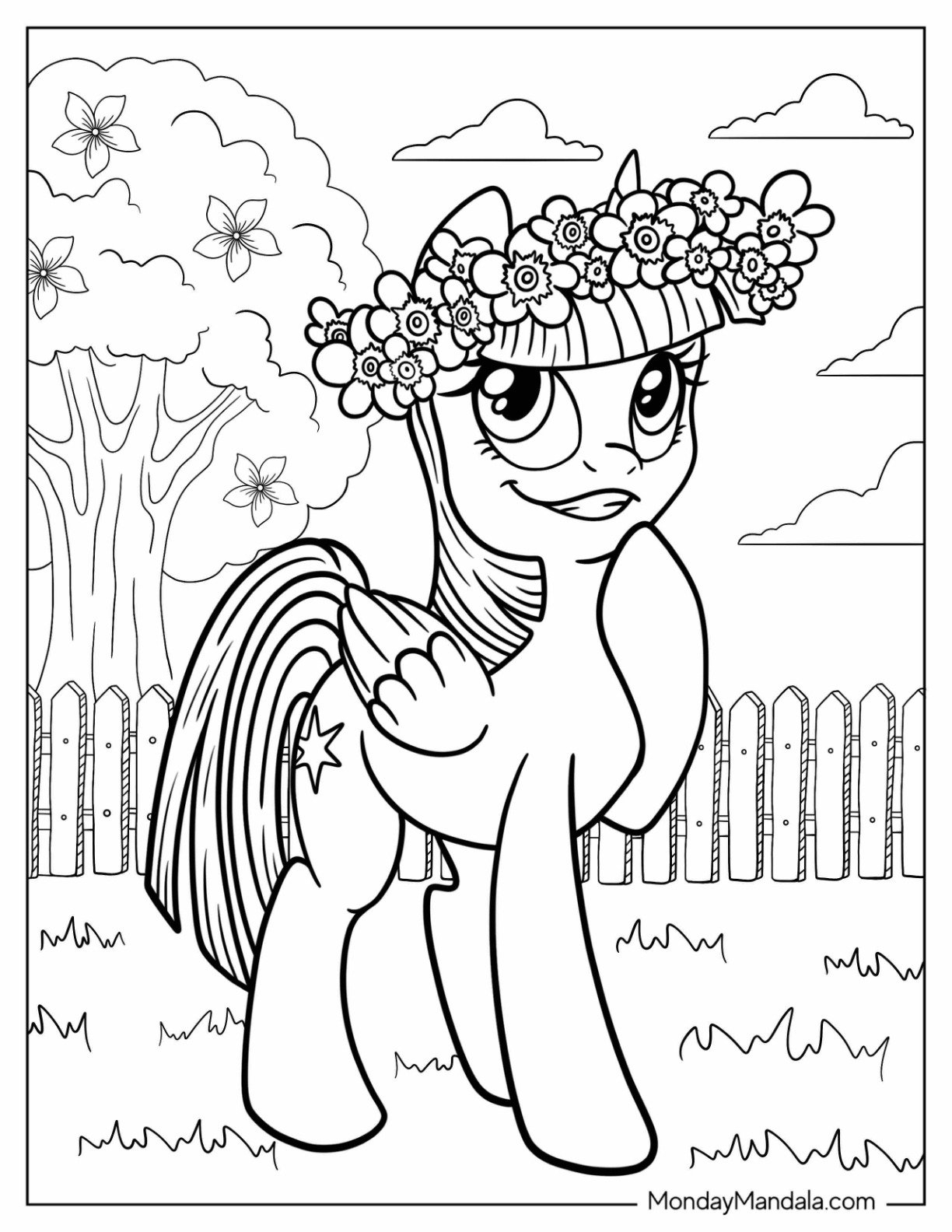 princess twilight sparkle coloring pages
