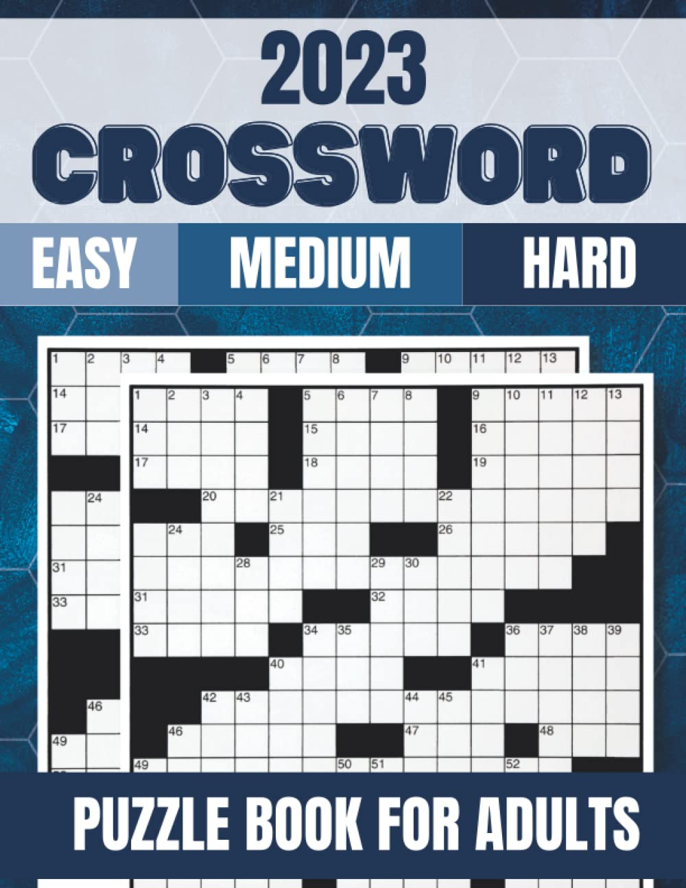 2023 Crossword Puzzle Books For Large Print Crossword Puzzles For Seniors Eas EBay