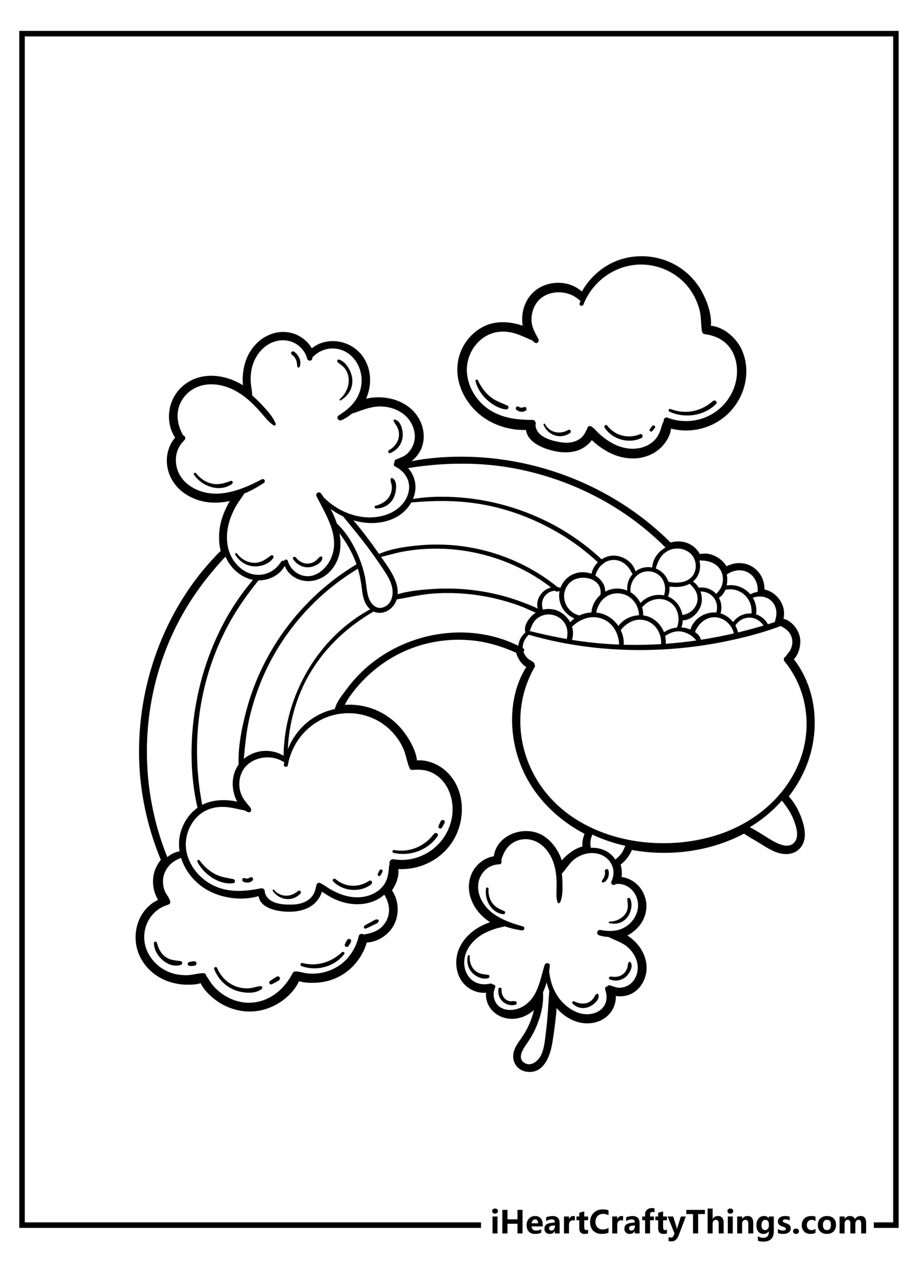 st patricks day coloring sheets