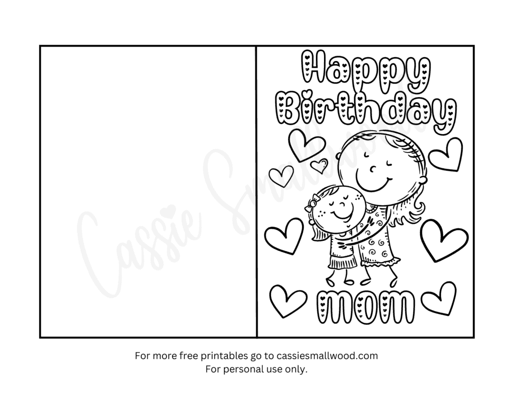 happy birthday mommy coloring pages happy birthday mommy coloring pages