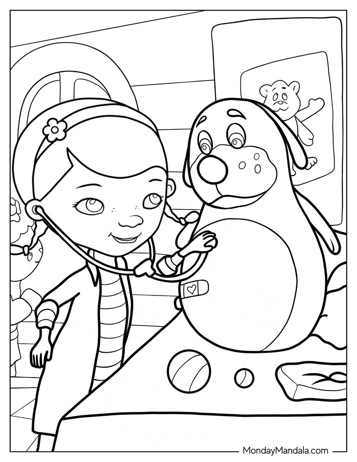22 Doc McStuffins Coloring Pages Free PDF Printables 