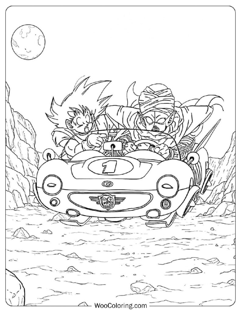 22 Goku Coloring Pages Free PDF To Print Woo Coloring