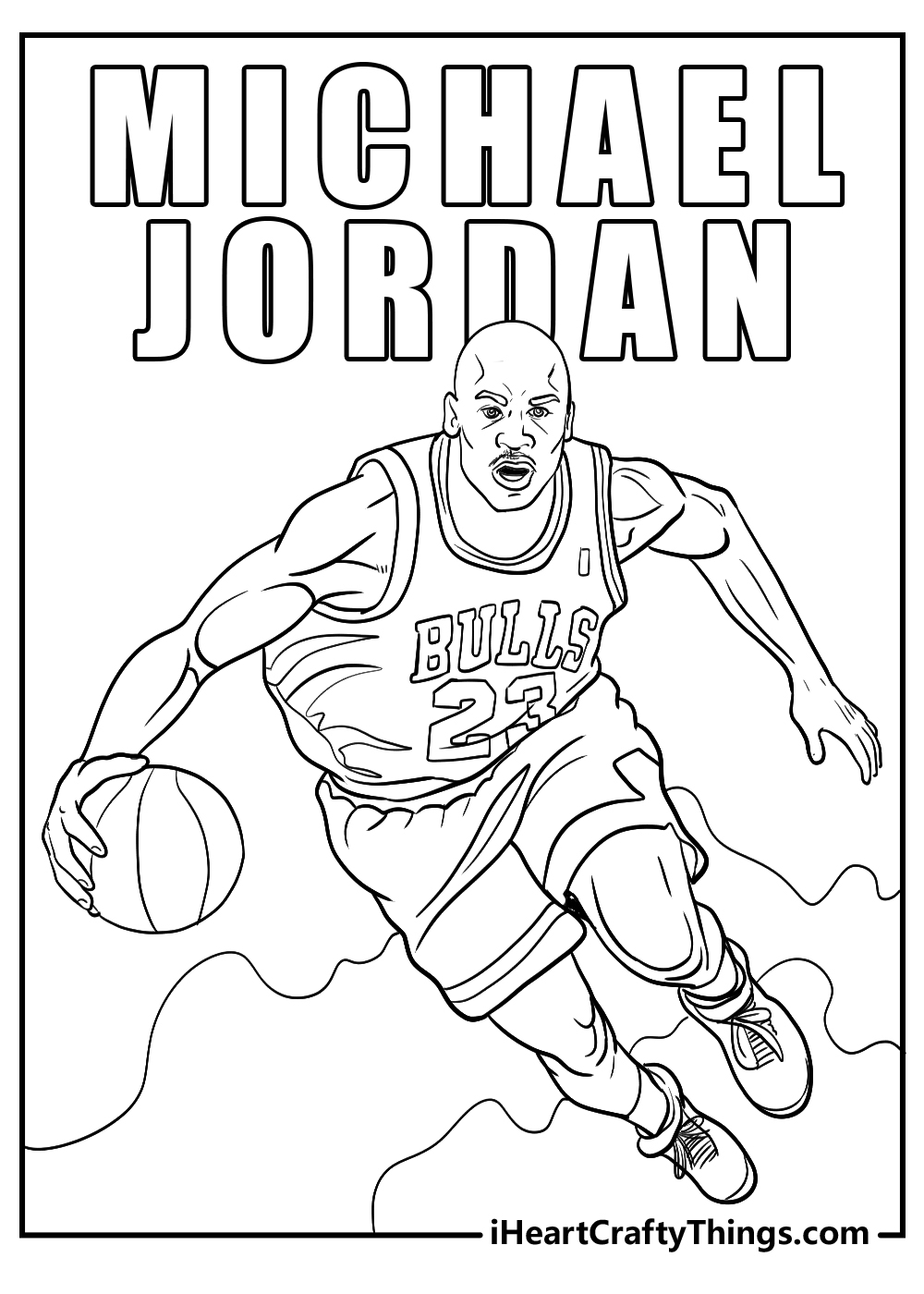 22 Michael Jordan Coloring Pages For Kids Free Printables