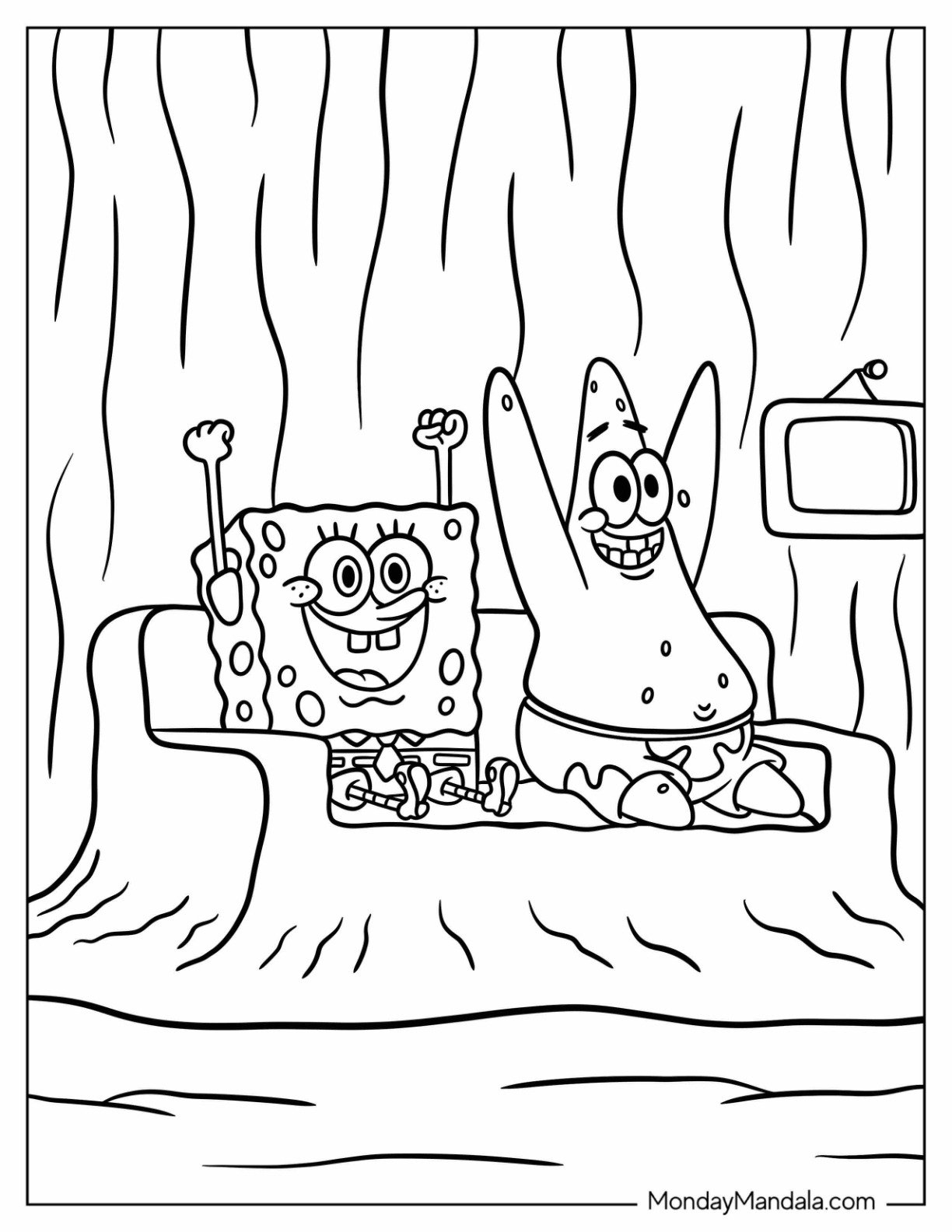 22 Patrick Star Coloring Pages Free PDF Printables 