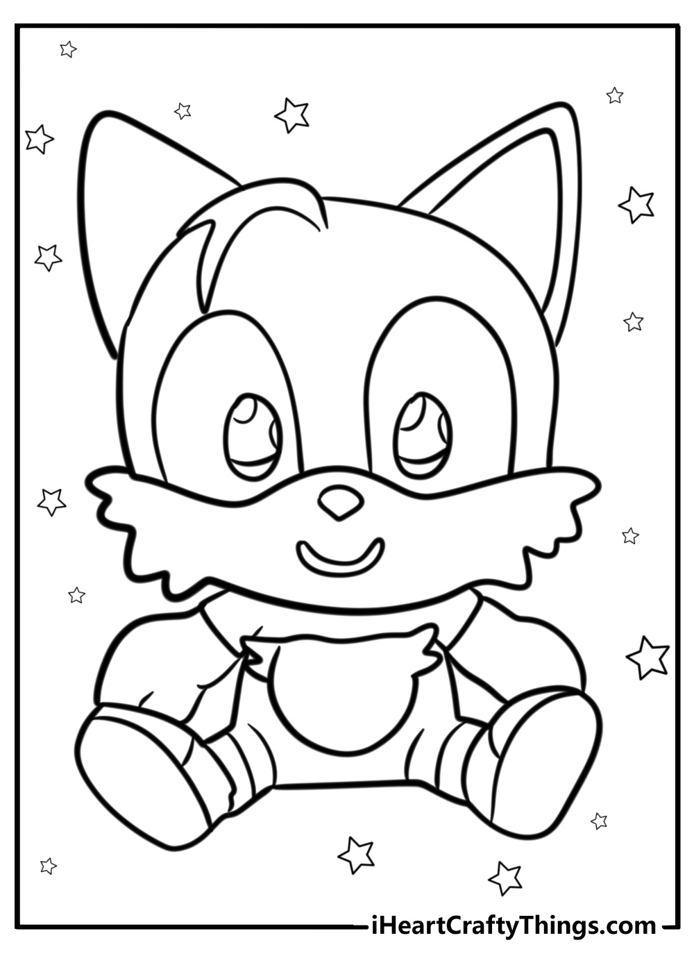sonic and tails coloring pages
