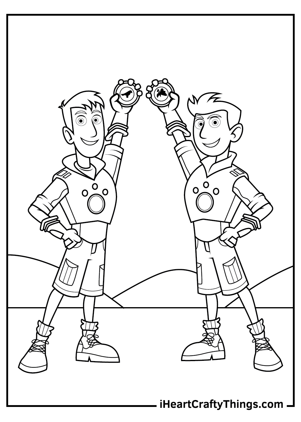 22 Wild Kratts Coloring Pages 100 Free Printables 