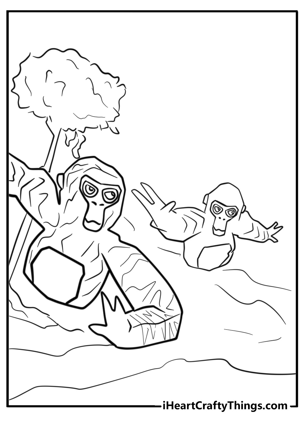 23 New Gorilla Tag Coloring Pages 100 Free To Print 