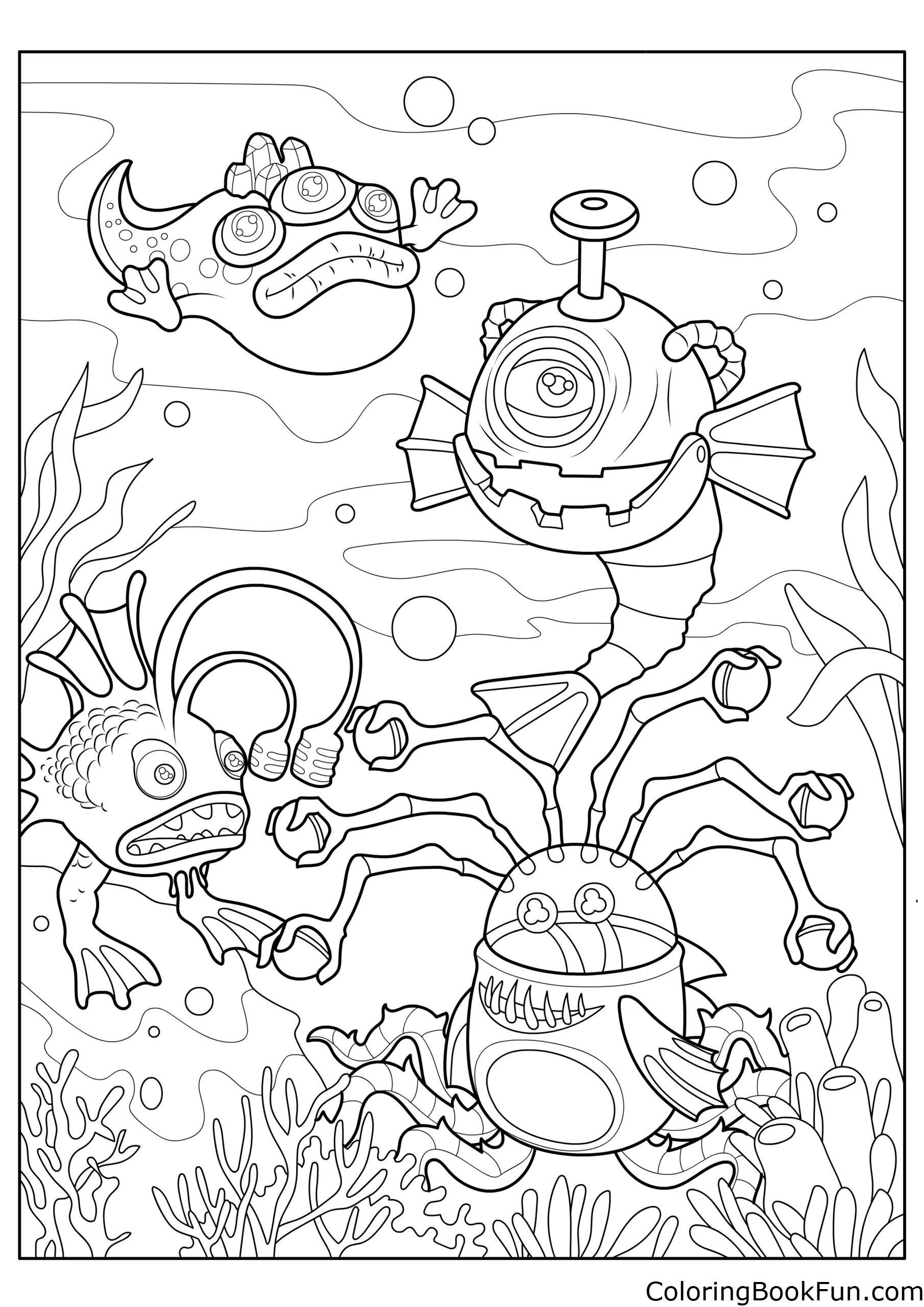 24 My Singing Monsters Coloring Pages ColoringBookFun
