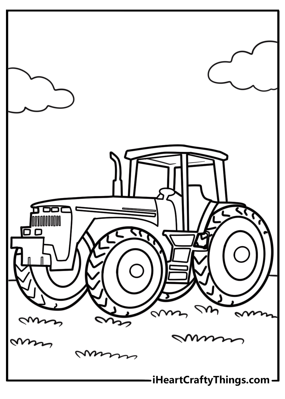 25 Free John Deere Coloring Pages For Kids