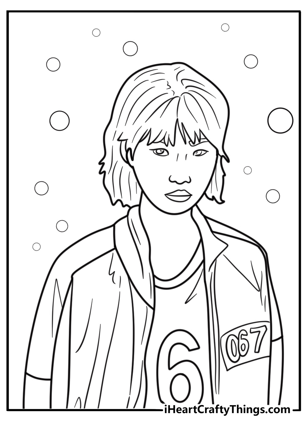 25 Free Squid Game Coloring Pages For Kids