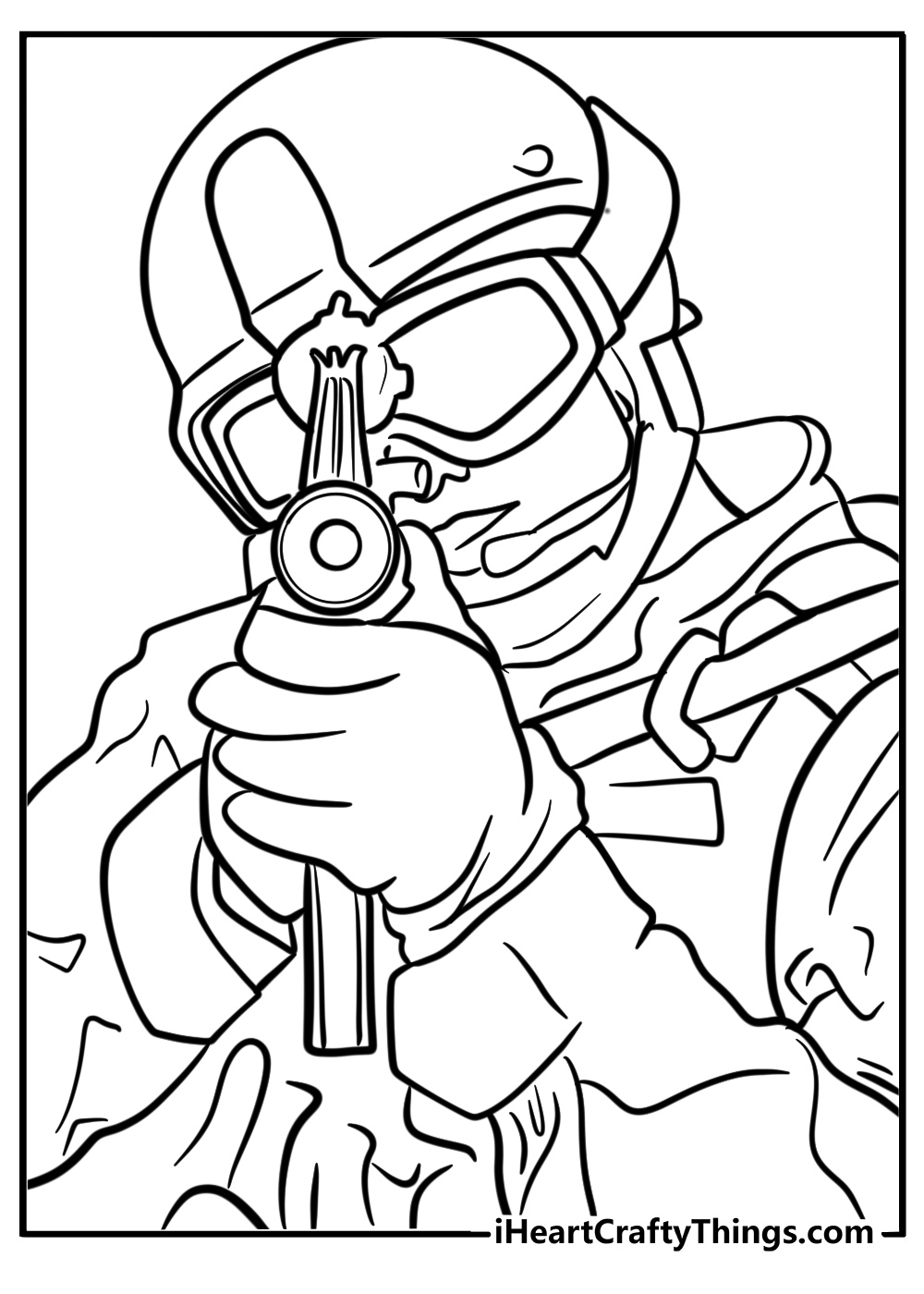 25 New Call Of Duty Coloring Pages 100 Free To Print 