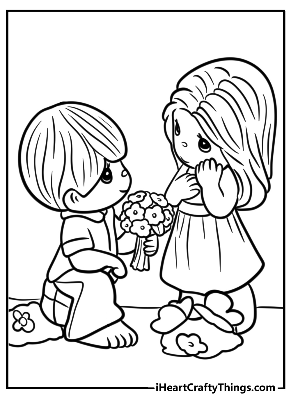 precious moments coloring pages