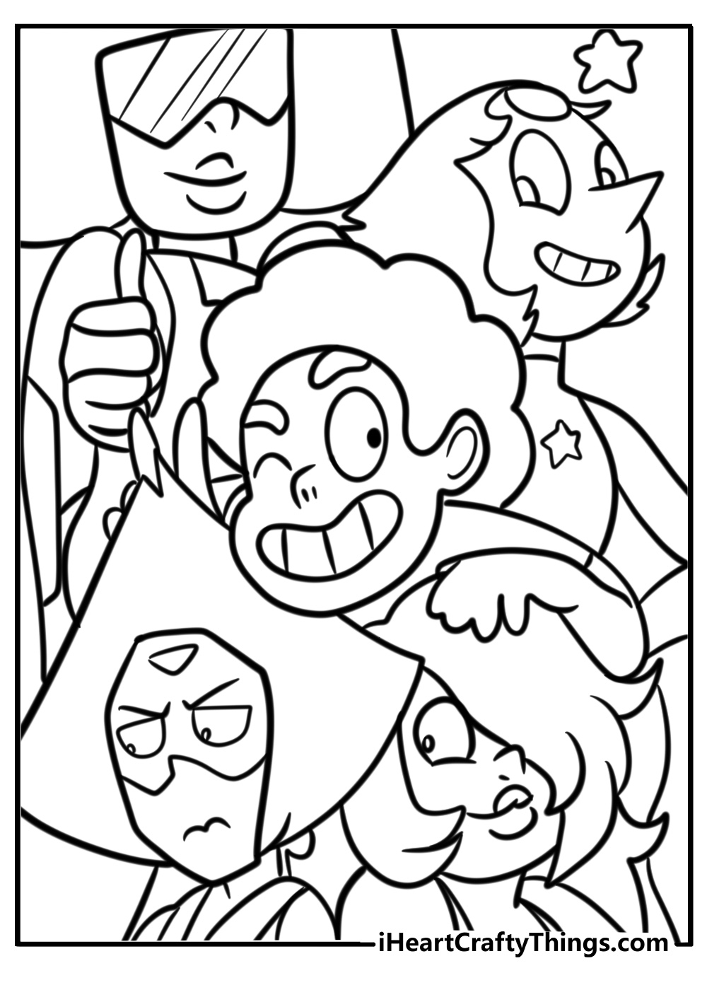 25 Steven Universe Coloring Pages 100 Free To Print 