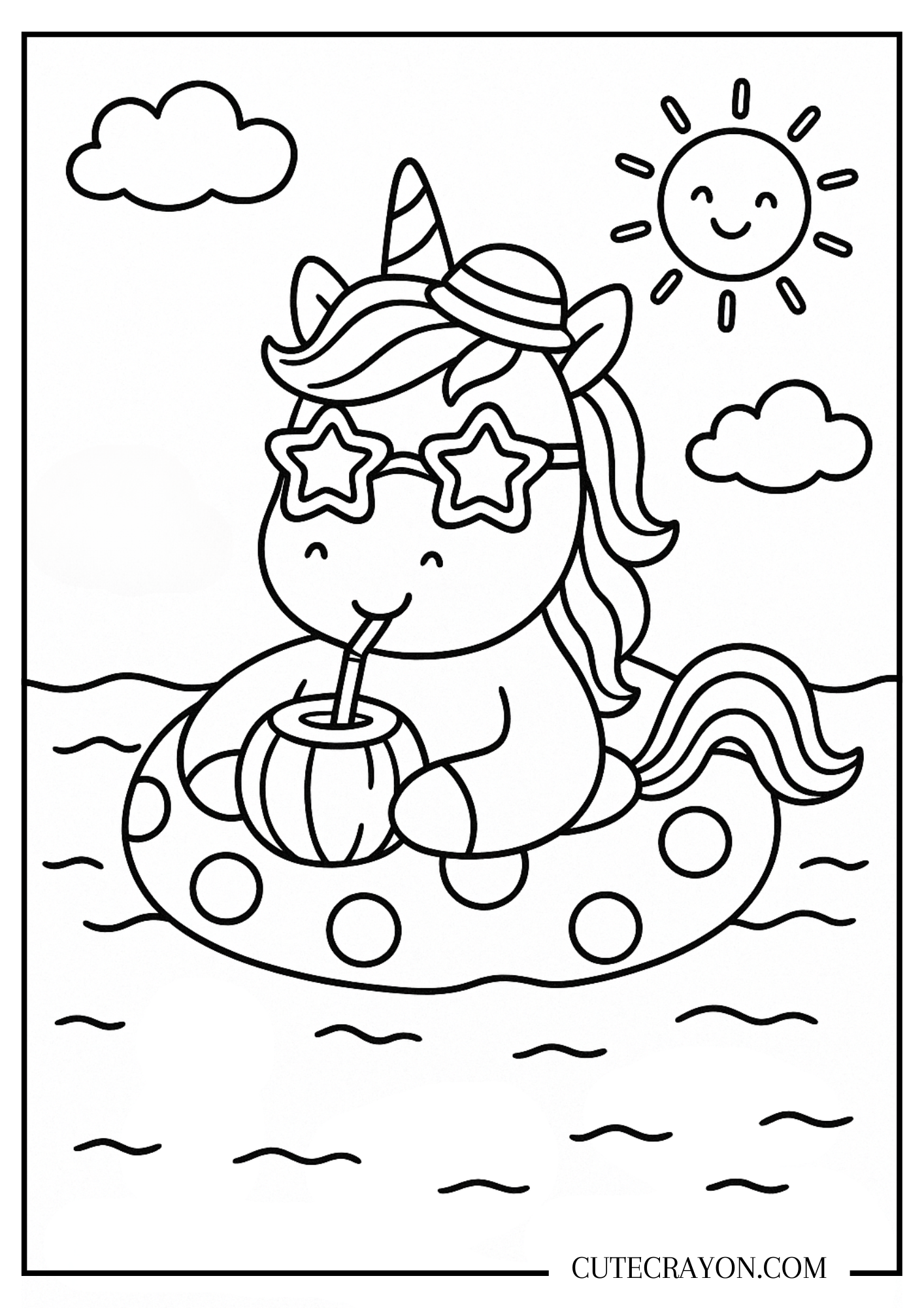 25 Summer Coloring Pages Free Printables 2025 Edition 