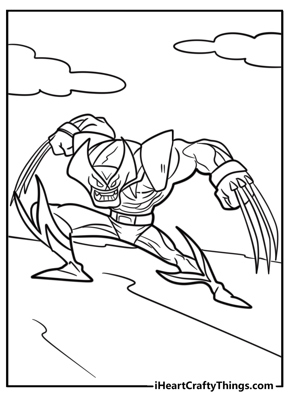 25 Wolverine Coloring Pages 100 Free To Print 