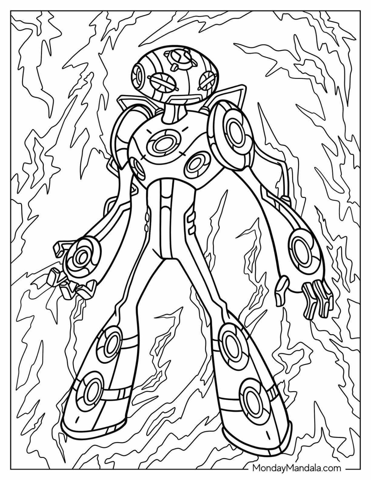 ben ten coloring pages