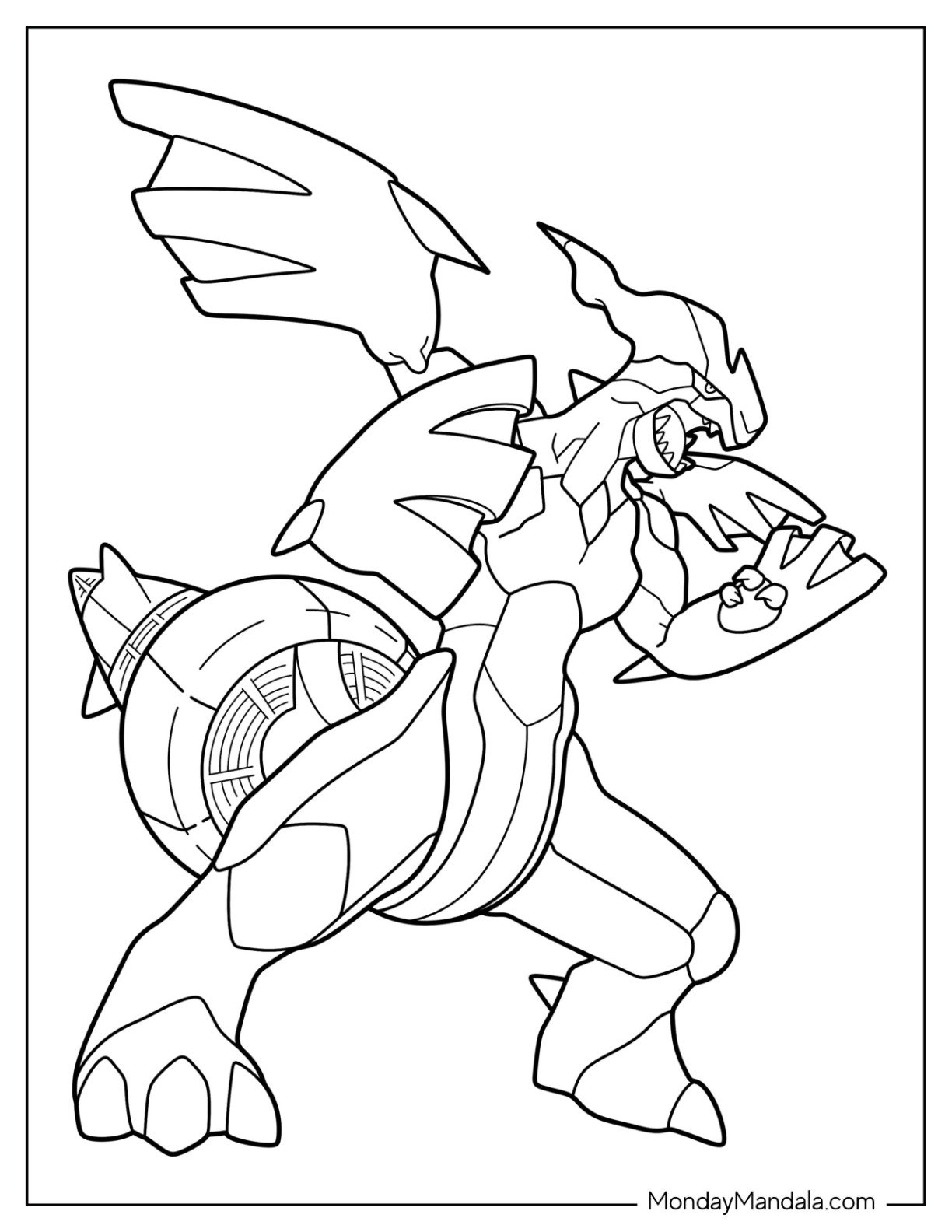 26 Legendary Pokemon Coloring Pages Free PDF Printables 