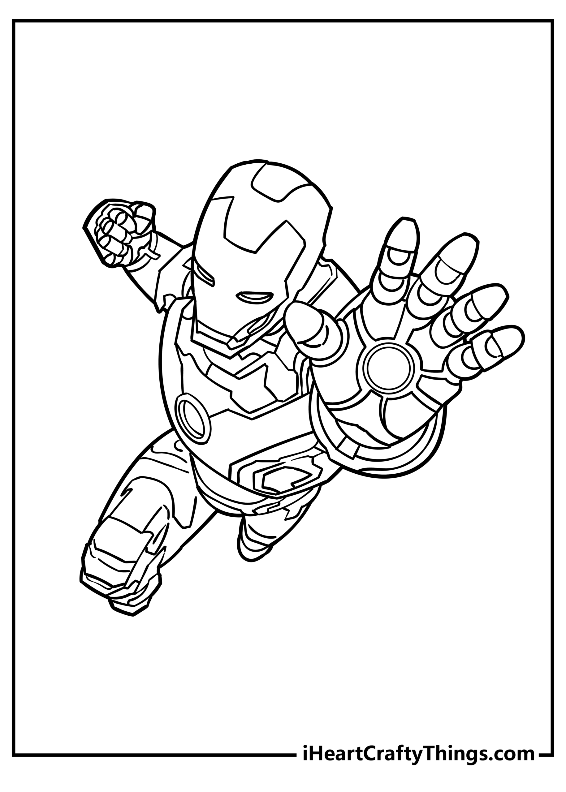 coloring pages the avengers