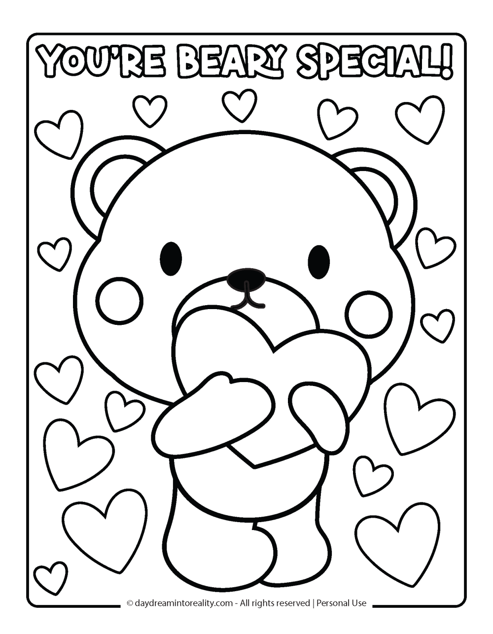 valentines day coloring pages