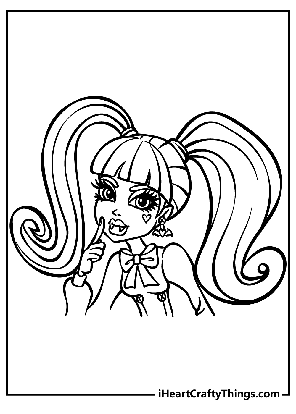 30 Monster High Coloring Pages 100 Free PDF Printables 