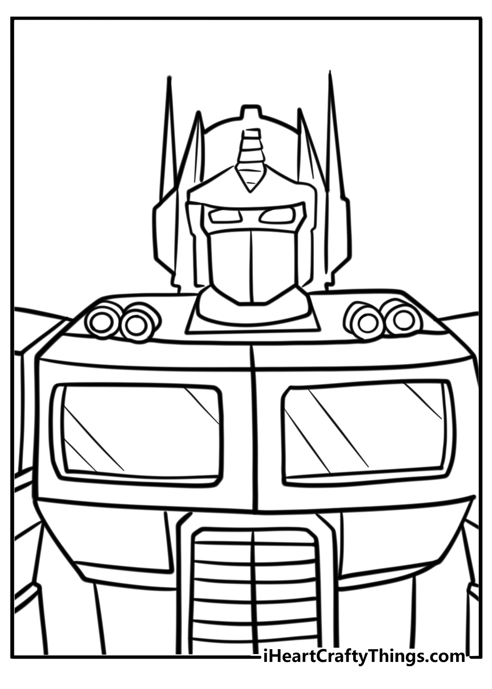 30 Optimus Prime Coloring Pages For Kids 100 Free To Print