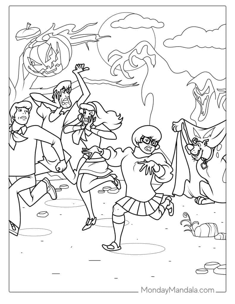 30 Scooby Doo Coloring Pages Free PDF Printables 30 Scooby Doo Coloring Pages Free PDF Printables